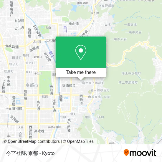 今宮社跡 map