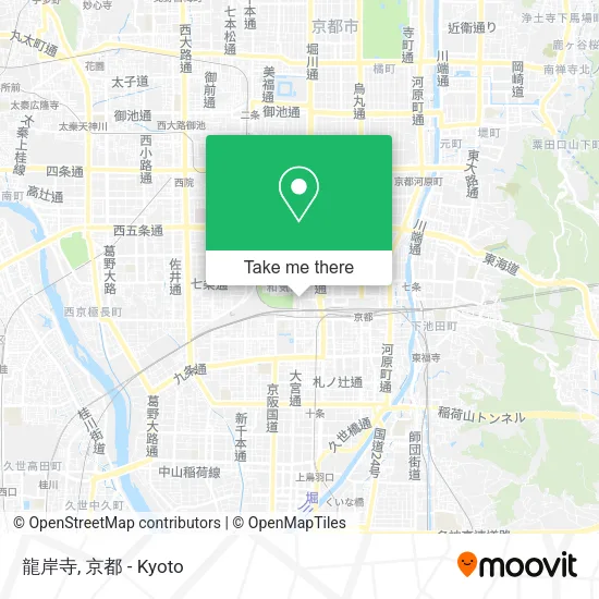 龍岸寺 map