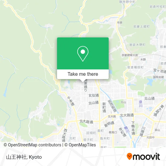 山王神社 map