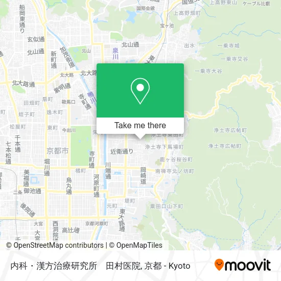内科・漢方治療研究所　田村医院 map