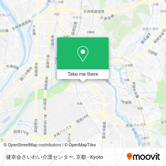 健幸会さいわい介護センター map