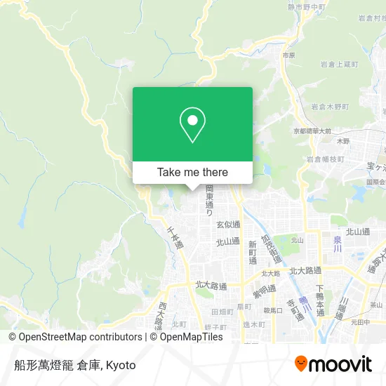 船形萬燈籠 倉庫 map