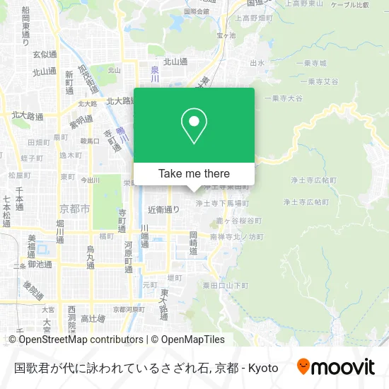 国歌君が代に詠われているさざれ石 map
