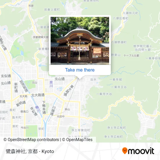 鷺森神社 map
