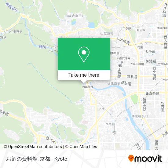 お酒の資料館 map