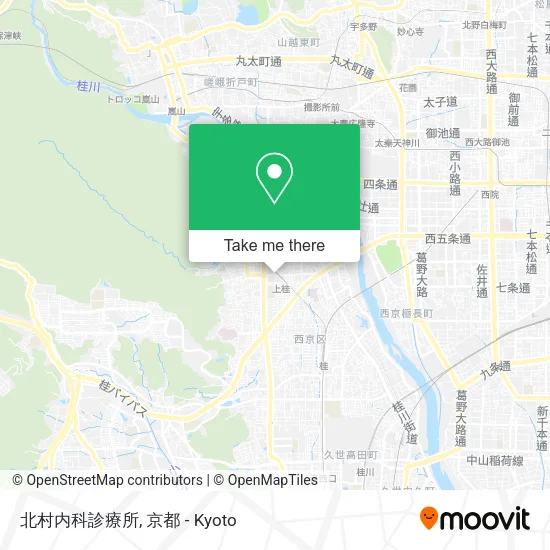 北村内科診療所 map