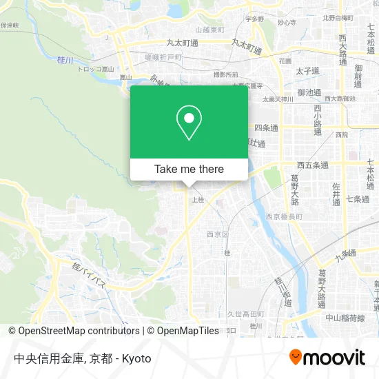 中央信用金庫 map
