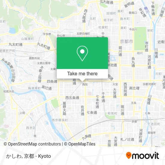 Kashiwa map