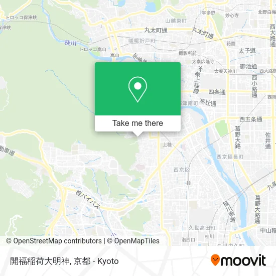 開福稲荷大明神 map
