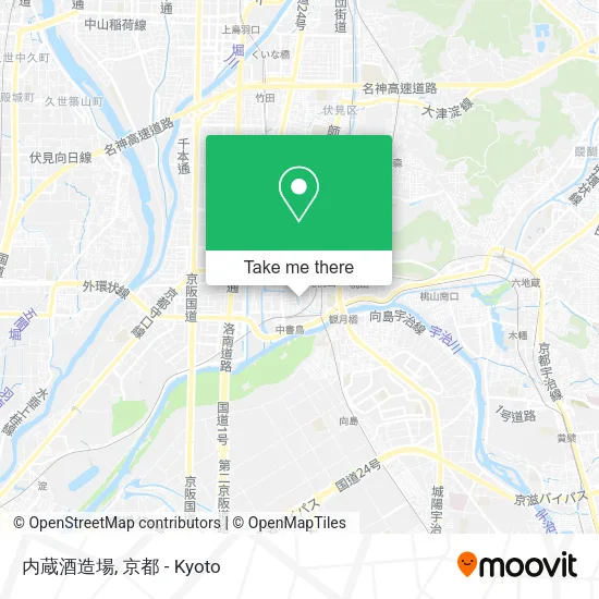 内蔵酒造場 map