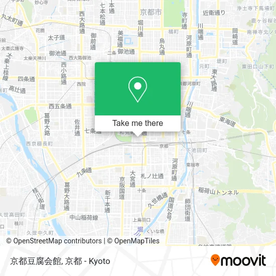 京都豆腐会館 map