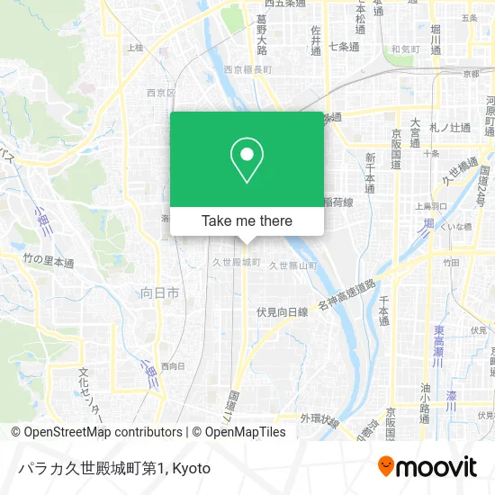 パラカ久世殿城町第1 map