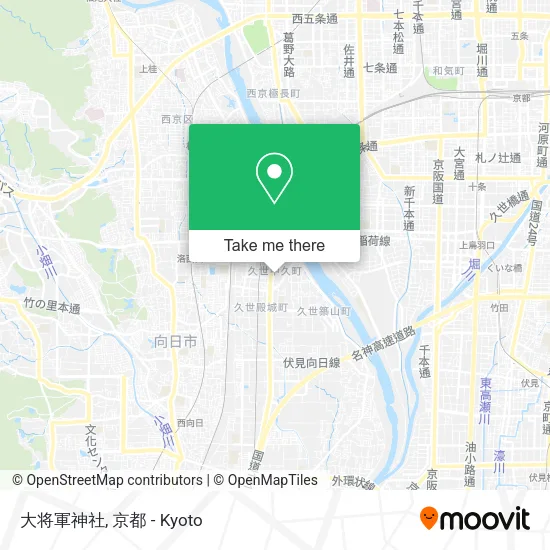 大将軍神社 map
