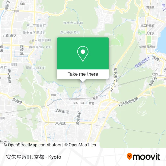 安朱屋敷町 map