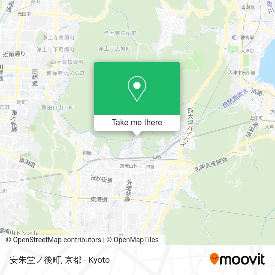 安朱堂ノ後町 map