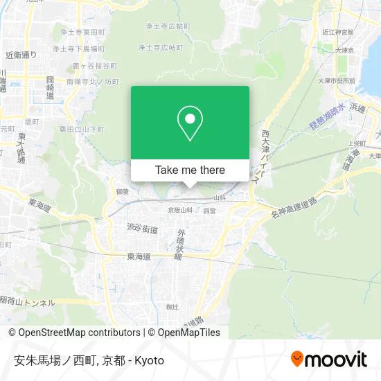 安朱馬場ノ西町 map
