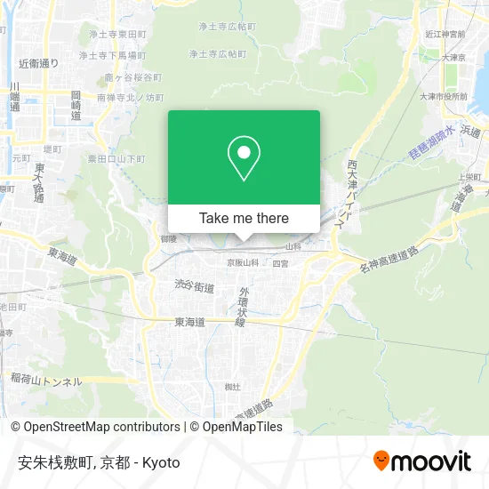 安朱桟敷町 map