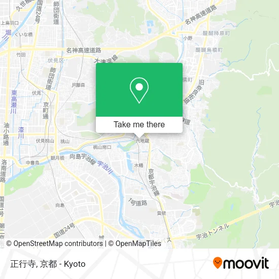 正行寺 map