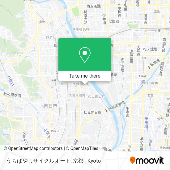 うちばやしサイクルオート map