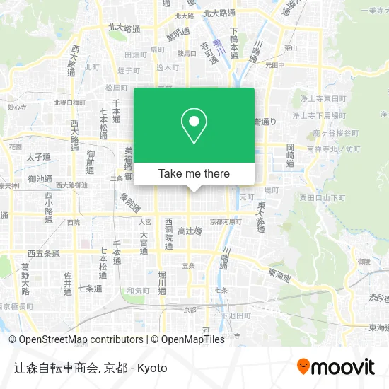 辻森自転車商会 map