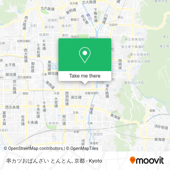 串カツおばんざい とんとん map
