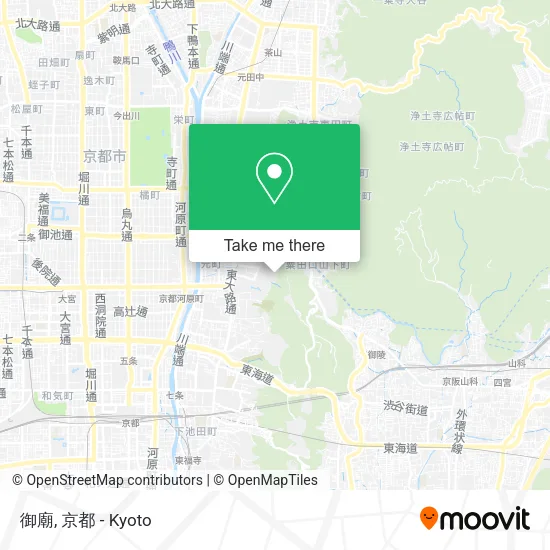 御廟 map