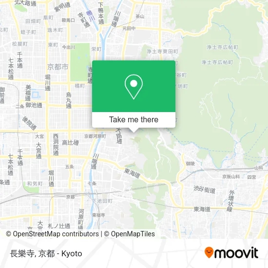 長樂寺 map
