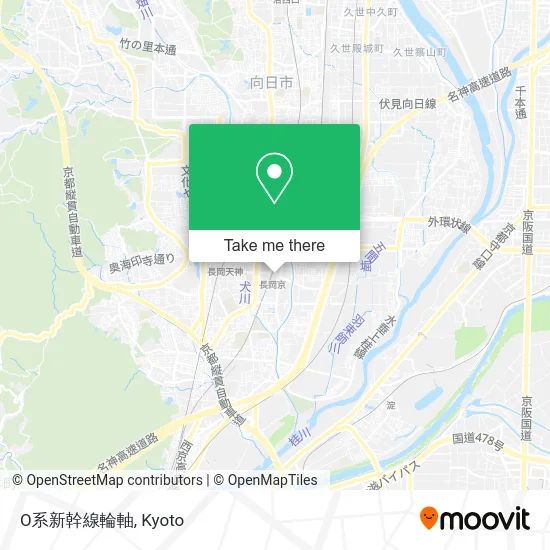 O系新幹線輪軸 map