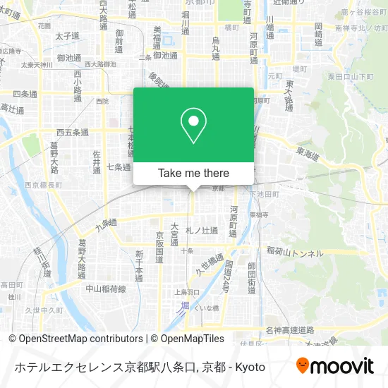 ホテルエクセレンス京都駅八条口 map