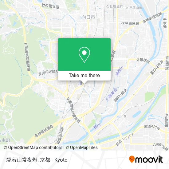 愛宕山常夜燈 map