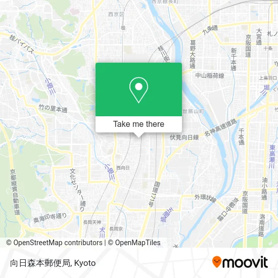 Muko Morimoto Post Office map