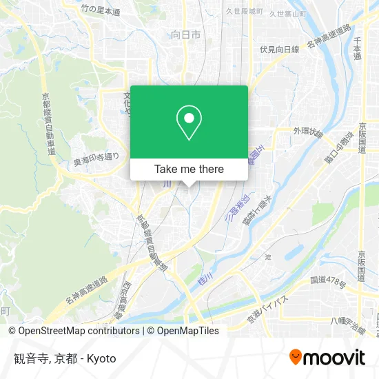 観音寺 map