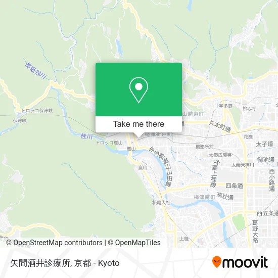 矢間酒井診療所 map