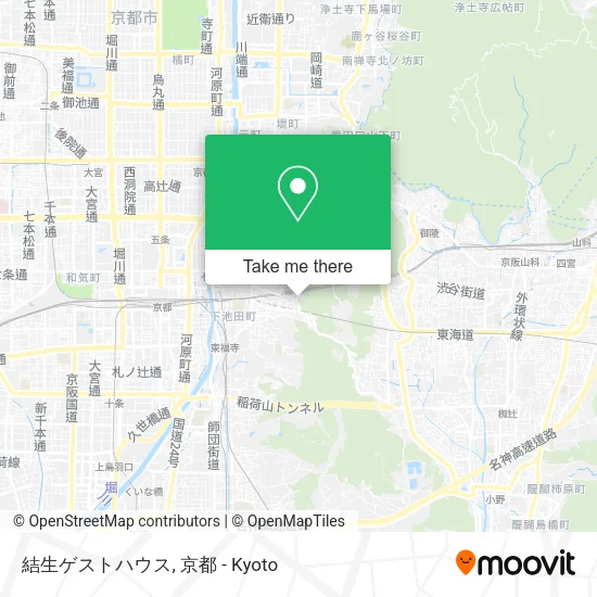 結生ゲストハウス map