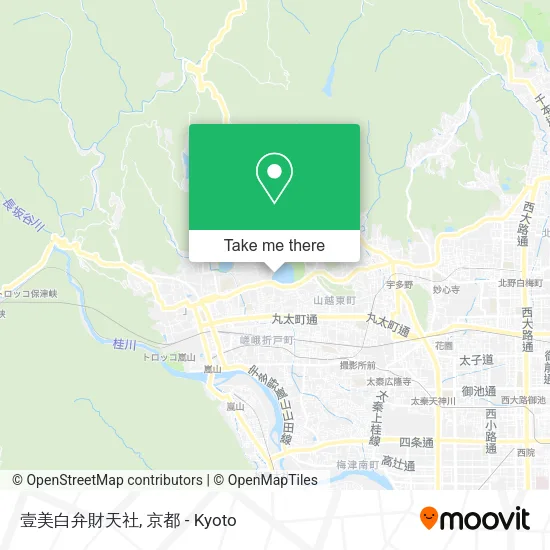壹美白弁財天社 map