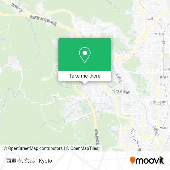 西迎寺 map