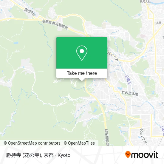 勝持寺 (花の寺) map