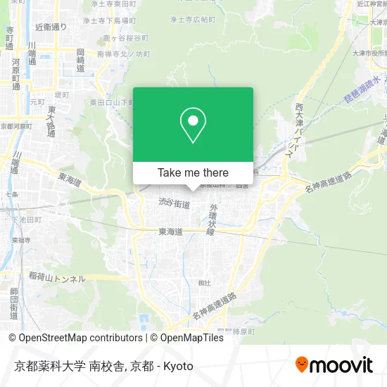 京都薬科大学 南校舎 map