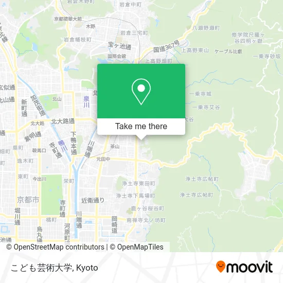 Children's Art University map