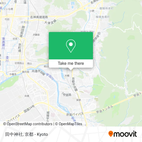 田中神社 map