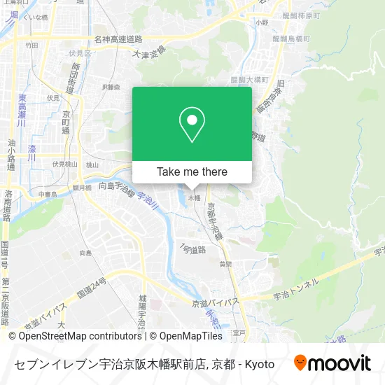セブンイレブン宇治京阪木幡駅前店 map