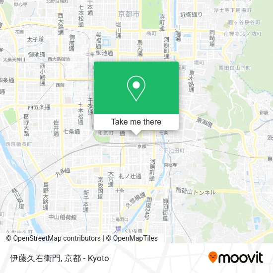 伊藤久右衛門 map