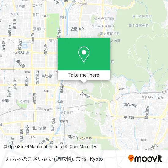 おちゃのこさいさい(調味料) map