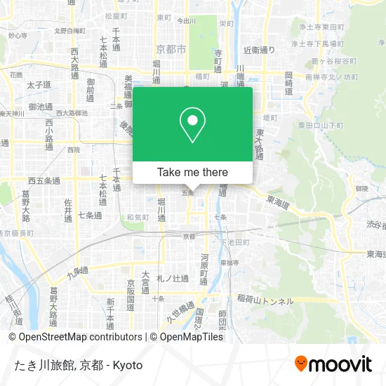 たき川旅館 map