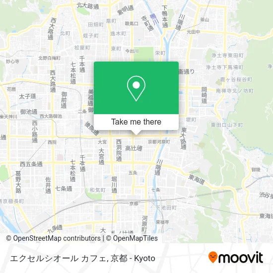 エクセルシオール カフェ map