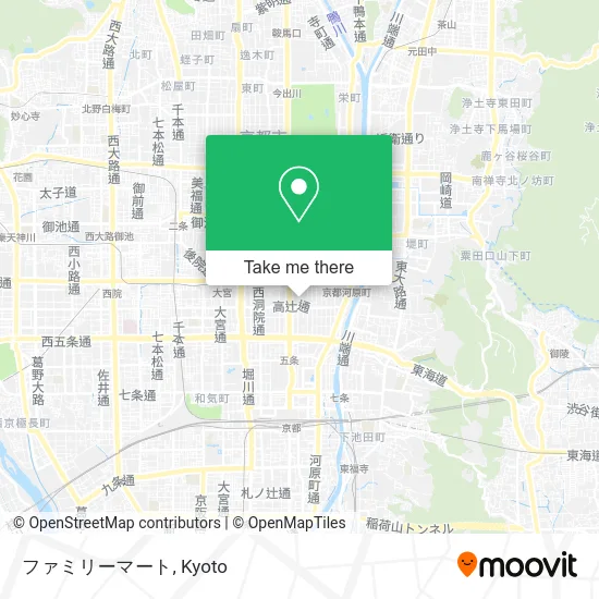 Family Mart map