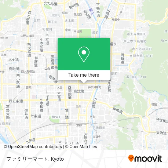Family Mart map