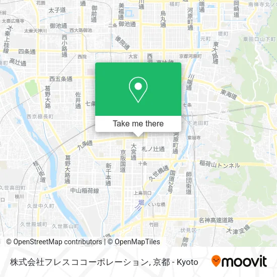 株式会社フレスココーポレーション map