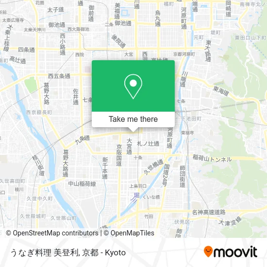 うなぎ料理 美登利 map