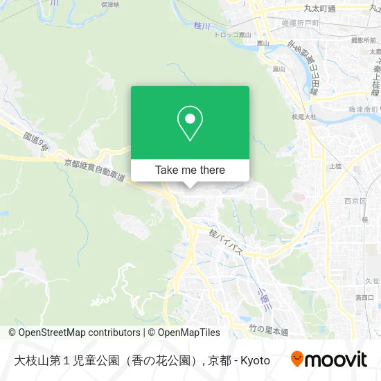 大枝山第１児童公園（香の花公園） map